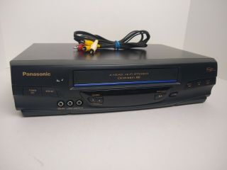Panasonic Omnivision Pv - 9450 Vcr 4 - Head Hifi Stereo Vhs Player Recorder