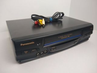 Panasonic Omnivision PV - 9450 VCR 4 - Head HiFi Stereo VHS Player Recorder 2