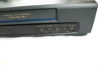 Panasonic PV - 7450 4 - Head Omnivision HiFi Stereo VCR Recorder No Remote 3