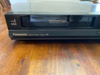 Panasonic Omnivision VCR VHS Player Recorder - No Remote 2