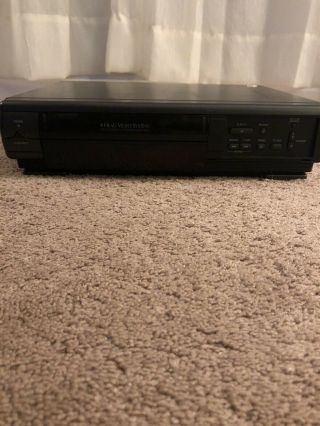 Rca Thomson Model Vr512a 4 - Head Vcr/ Vhs Video Cassette Recorder Great
