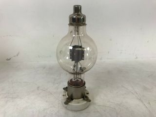 Early Eimac 50t Triode Tube And Socket