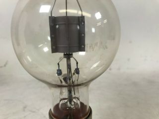 Early Eimac 50T Triode Tube And Socket 3