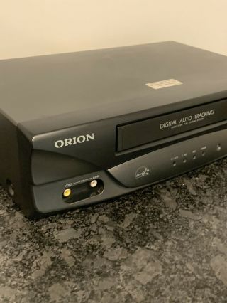 Orion VR0212A Digital Auto Tracking VHS VCR Video Cassette Recorder Player WORK 2