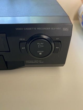 Sony SLV - N51 Hi - Fi 4 - Head Stereo VCR VHS Player No Remote 2