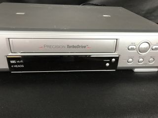 Mitsubishi HS - U449 VCR Player/Recorder With NO Remote 2