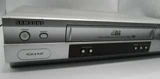 Samsung VR8460A 4 Head VCR Hi Fi 19 Micron VHS Player Recorder - No Remote 2