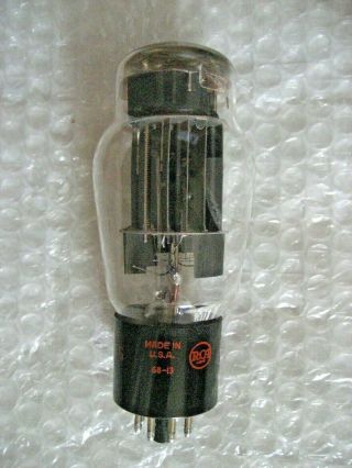 1 x NOS JAN 6AS7G RCA Twin power Triode - 752 - 1968 2