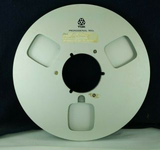 TDK Professional Metal 10.  5 inch empty Reel for Reel to Reel Players 2