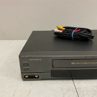 Optimus VCR Player Model 94 16 - 532 4 - Head Cassette Recorder 2