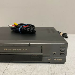 Optimus VCR Player Model 94 16 - 532 4 - Head Cassette Recorder 3