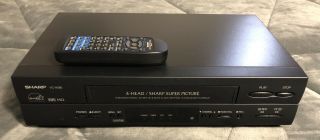 Sharp Vc - A560u Vhs Vcr Player/recorder With Remote -