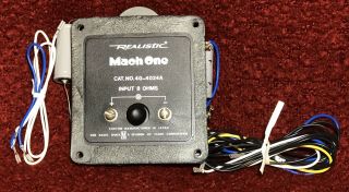 Vintage Realistic Mach One Speaker Crossover 40 - 4024a 4024 8 Ohms