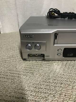 Sanyo VWM - 800 4 Head Hi - Fi Stereo VHS VCR Player - No Remote - GOOD 2
