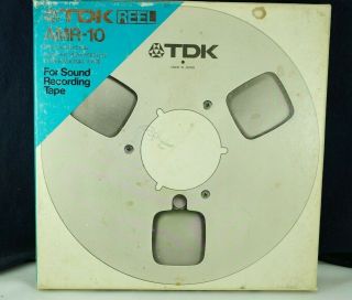 Tdk Amr - 10 Metal 10.  5 Inch Reel - To - Reel Tape