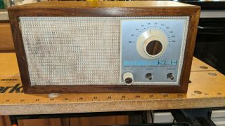 Klh Model Twenty One Fm Receiving Unit Radio Great Sounding