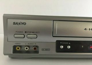 Sanyo VCR Player/4 Head Hi - Fi/Model - VWM - 900/VHS/Tested - 2