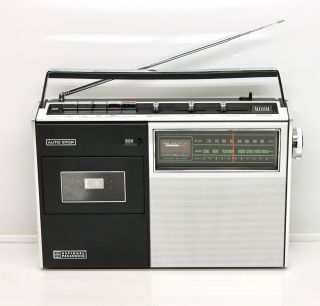 National Panasonic Cassette Tape Recorder With Fm/am Radio Model Rq - 437s