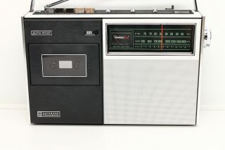 National Panasonic Cassette Tape Recorder with FM/AM Radio Model RQ - 437S 2