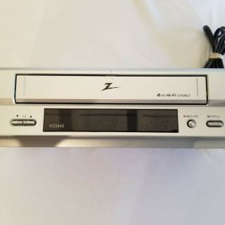 Zenith Vcs442 Vhs Vcr 4 Head Hi - Fi Stereo Video Cassette Recorder & Player