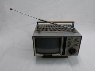 Sony 5 - 305uw Portable Transistor Television Receiver Tv Japan - Parts Repair