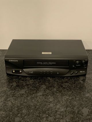 Orion Vr213 Vhs Vcr Digital Auto Tracking Video Cassette Recorder