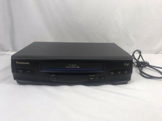 Panasonic Pv - V4020 Vcr 4 Head Omnivision Vhs Player Recorder