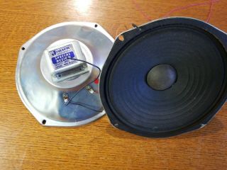 Vintage Pair Jensen P8 - Um Speaker Usa Tube Amp 8 Inch Mid Range Audio