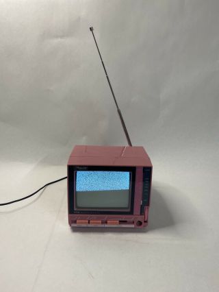 Rhapsody Personal Portable Pink Tv 628/ Sb