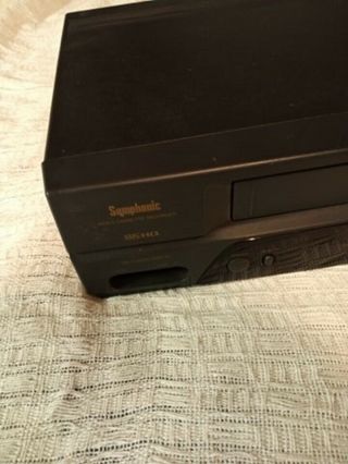Symphonic SL2860 4 - Head VCR VHS Player Video Cassette Recorder NO REMOTE 2