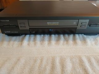 Toshiba W - 603 Vcr Vhs Player/recorder & Good Fast