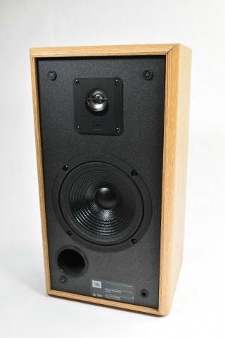 Jbl 2600 Speaker And Sounds Great - Blond Tone With Titanium Tweeter