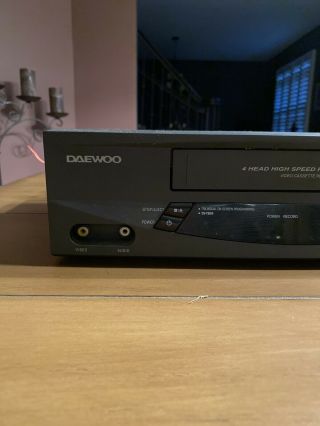 Daewood VCR Player DV - T5DN 4 Head HIgh Speed Rewind System W/ Remote 2