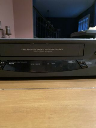Daewood VCR Player DV - T5DN 4 Head HIgh Speed Rewind System W/ Remote 3
