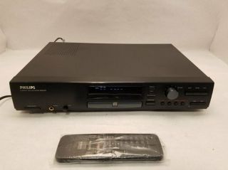 Philips Cdr 870 Compact Disc Recorder W/ Remote