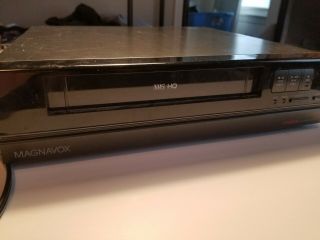 Magnavox VCR VHS Player Video Cassette Recorder VR9720AT01 Plus VHS Tapes 2
