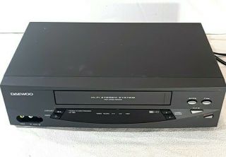 Daewoo Dv - T8dn Video Cassette Recorder Vcr Vhs Player 4 Head No Remote