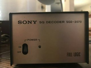 Sony Sq Decoder Sqd - 2070