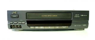 Jvc Hr - J620u 4 Head Stereo Vcr Vhs Video Cassette Recorder Player