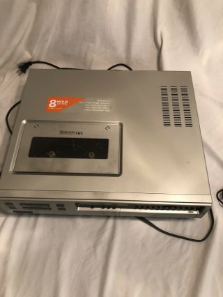 PANASONIC VHS VCR RECORDER/PLAYER EARLY UNIT MODEL PV - 1220 W Remote Org Box 3