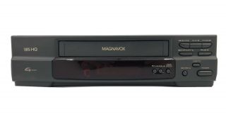 Magnavox Vhs Hq 4 Head Vcr With Remote Control