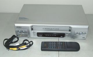 Sanyo Vwm - 800 4 Head Hi - Fi Stereo Vhs Vcr Player (, Remote & Rca Cables)