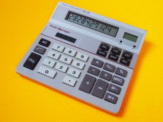 Datamath Calculator Museum: Texas Instruments Ba - 20 Profit Manager - Taiwan