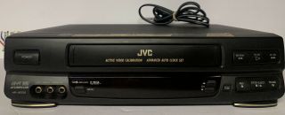 Jvc Hr - J633u Hi - Fi Stereo Vcr Video Player Recorder No Remote
