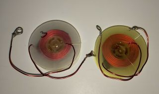 1970 Vintage Acoustic Research Ar - 3 (ar3a?) Woofer Inductors (2) Coils