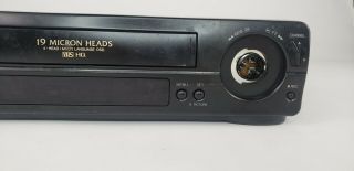 SHARP VHS HQ VCR MODEL VC - A552U Heads Cleaned Missing Knob 3