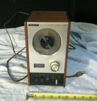 Sony Solid State Stereo Tuner St - 80f