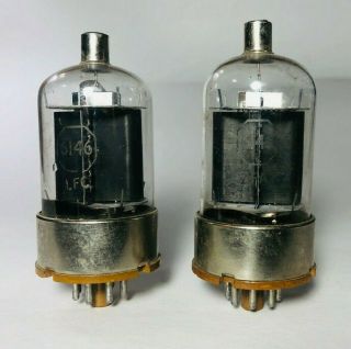 Ge 6146 Vacuum Tubes Strong Gm 119 107 [z215]