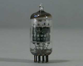 5751 (12ax7) Preamp Tube General Electric Ge 5 - Star 1967 Test As Nos 104