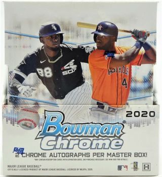 Topps 2020 Bowman Chrome Baseball Hobby Case.  IN HAND READY TO SHIP 2